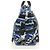 CHANEL La Pauza Borsa in Tela e Pelle 2way Blu Argento CC Auth ka4406SM - vista 5
