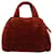 Borsa PRADA Velluto Marrone Oro Auth bs35158 D'oro - vista 3
