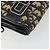 Borsa a tracolla Christian Dior Trotter Canvas Navy Gold Auth 180324 D'oro Blu navy - vista 11