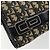 Borsa a tracolla Christian Dior Trotter Canvas Navy Gold Auth 180324 D'oro Blu navy - vista 14