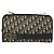Borsa a tracolla Christian Dior Trotter Canvas Navy Gold Auth 180324 D'oro Blu navy - vista 2