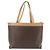Céline CELINE Macadam Canvas Tote Bag aus PVC und Leder Braun Gold Authentisch ka4407 - Ansicht 3
