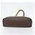 Céline CELINE Macadam Canvas Tote Bag aus PVC und Leder Braun Gold Authentisch ka4407 - Ansicht 9