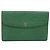 LOUIS VUITTON Epi Montaigne 27 Clutch Verde M52654 LV Auth BA12957 - vista 13