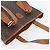 Céline Borsa Tote CELINE Macadam Canvas PVC Pelle Marrone Oro Auth 180666 D'oro - vista 6