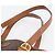 Céline Borsa Tote CELINE Macadam Canvas PVC Pelle Marrone Oro Auth 180666 D'oro - vista 8
