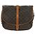 LOUIS VUITTON Bolsa de Ombro Monogram Saumur 35 M42254 LV Auth am11646A Monograma - vista 2