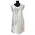 Fendi Silbernes Kleid
