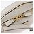 Bolsa PRADA de couro 2way Branco Ouro Auth 179715A Dourado - vista 17
