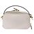 Bolsa PRADA de couro 2way Branco Ouro Auth 179715A Dourado - vista 3