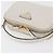 Bolsa PRADA de couro 2way Branco Ouro Auth 179715A Dourado - vista 6