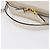 Bolsa PRADA de couro 2way Branco Ouro Auth 179715A Dourado - vista 7