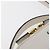 Bolsa PRADA de couro 2way Branco Ouro Auth 179715A Dourado - vista 8
