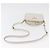Bolsa PRADA de couro 2way Branco Ouro Auth 179715A Dourado - vista 9