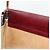 Bolsa de Ombro Trinity em Couro Bordeaux e Ouro Cartier Auth 181367A - vista 19
