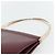 Bolsa de Ombro Trinity em Couro Bordeaux e Ouro Cartier Auth 181367A - vista 8