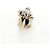 Spilla Mademoiselle Doll CHANEL in metallo Gold CC Auth 181111V D'oro - vista 11