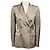 Blazer de doble botonadura Altuzarra Taupe con efecto arrugado Gris
