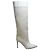 Botas altas Paris Texas Bone China Embossed Croco Canvas Beige - vista 2