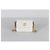 Monedero Twist Your Buttons en Caviar acolchado blanco Chanel con cadena - vista 8