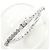 Autre Marque Bracciale con charm in oro bianco 18K con diamanti D'oro - vista 3