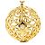 Autre Marque Orecchini a clip in oro giallo 18K con diamanti D'oro - vista 2