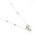 Autre Marque Collana in oro bianco 18K con diamante e zaffiro D'oro - vista 2