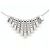Autre Marque Elegante collana in oro bianco 18K con diamante D'oro - vista 3