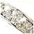 Autre Marque Eleganter 18K Weißgold-Ring mit Diamant Golden - Ansicht 2