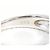 Autre Marque Eleganter 18K Weißgold-Ring mit Diamant Golden - Ansicht 6