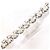 Autre Marque Bracciale con charm in oro bianco 18K con diamante D'oro - vista 2