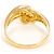 Autre Marque 18K Gelbgoldring mit 0.19ct Diamant Golden - Ansicht 4