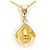 Autre Marque 18K Gelbgoldhalskette mit Diamant Golden - Ansicht 3