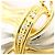 Autre Marque PT900 Platin- und 18K Gelbgold Ring Golden - Ansicht 2