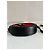 Gucci Ophidia Mini Borsa Rotonda in Velluto Rosso e Pelle Verniciata Nera Nero - vista 3