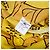 Vestido midi de seda con estampado floral amarillo Dolce & Gabbana - vista 5