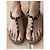 Rene Caovilla Sandali René Caovilla Neri con Cristalli Taglia 39 Nero Silver hardware - vista 7