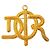 Spilla Christian Dior Logo Placcata Oro D'oro
