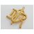 Spilla Christian Dior Logo Placcata Oro D'oro - vista 6