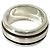 Tiffany & Co Anello Tiffany Grooved Double Line Argento - vista 5