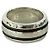 Tiffany & Co Tiffany Grooved Double Line Band Ring Silber - Ansicht 5