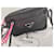 Prada Borsa a Tracolla in Nylon Nero e Rosa - vista 2