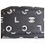 Chanel Logo Canvas Shopper Schwarz Weiß - Ansicht 8