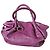 Salvatore Ferragamo Borsa Hobo Gancini in Pelle Viola Porpora