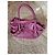 Salvatore Ferragamo Borsa Hobo Gancini in Pelle Viola Porpora - vista 10