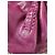 Salvatore Ferragamo Borsa Hobo Gancini in Pelle Viola Porpora - vista 4