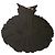 Blumarine Abito Nero Decorato in Rayon