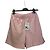 Burberry Short de algodón rosa