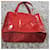 Marc Jacobs Borsa Tote Rossa Glitter Rosso - vista 3