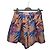 Emilio Pucci Short de seda estampado bambú Azul Beige Burdeos